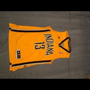 PG-13 NBA Indiana Pacers stitched jersey size M